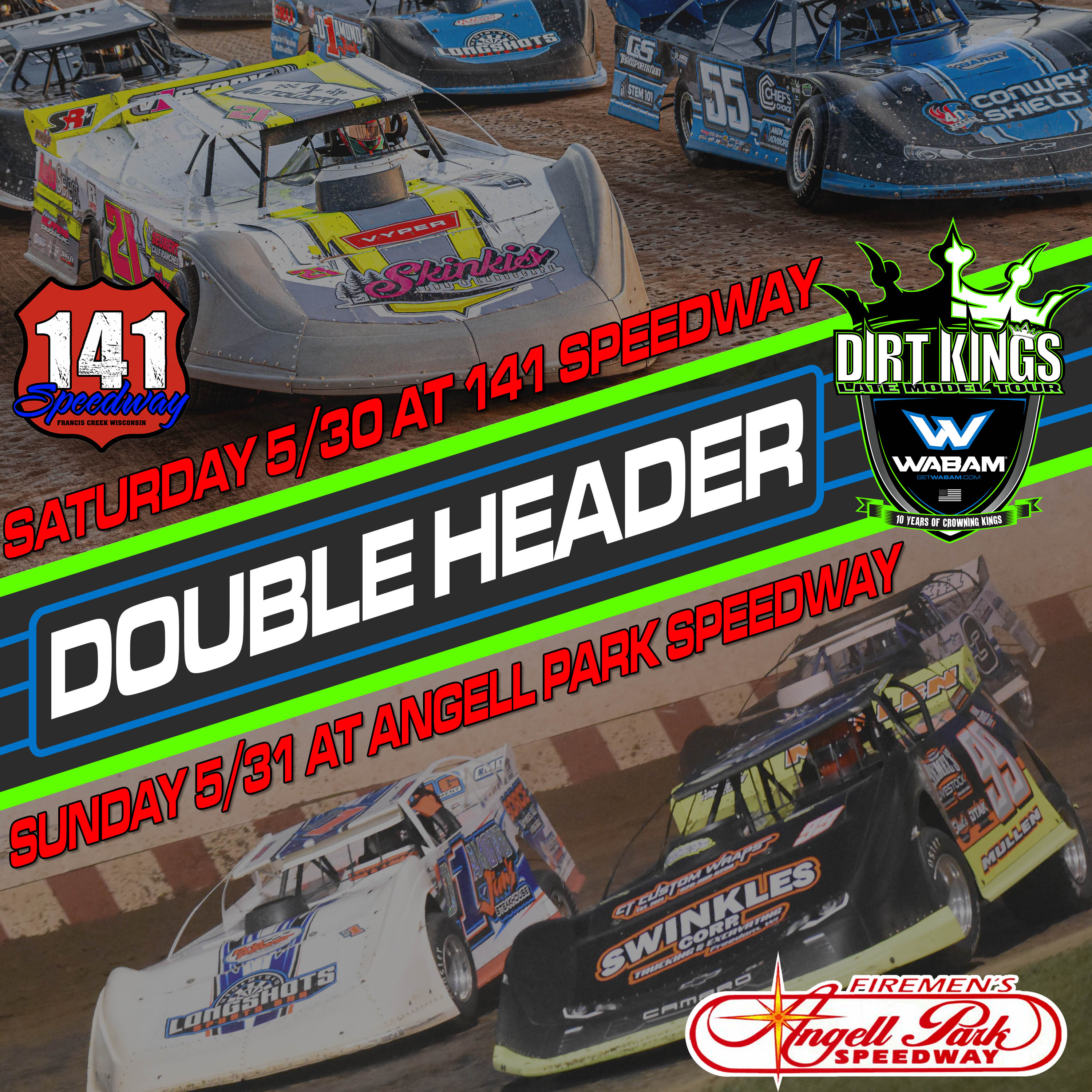 may double header copy